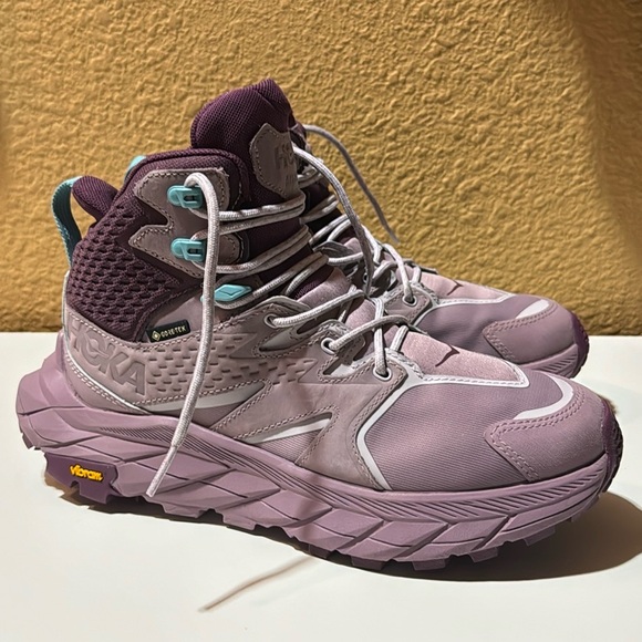 Hoka One One Shoes - COPY - HOKA ONE ONE Anacapa Purple Hiking shoes . Size 7.5